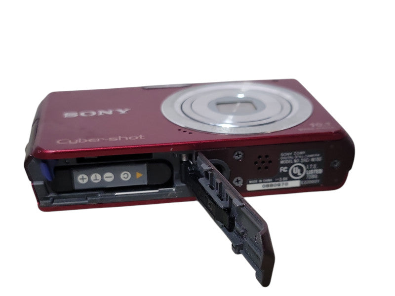 Sony CyberShot DSC-W180 10.1MP Digital Camera No Charger/SD Card, READ _