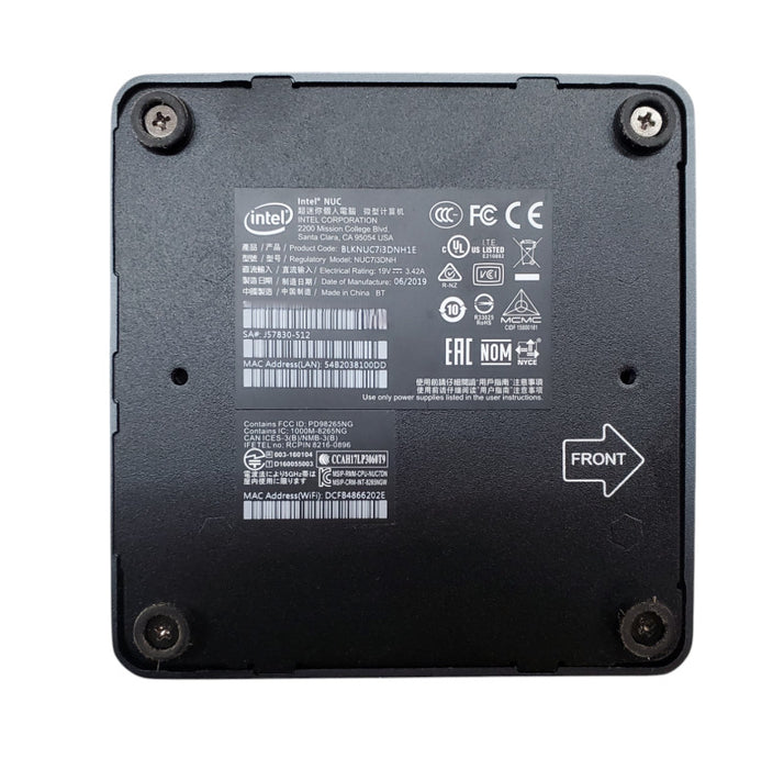 Intel BLKNUC7i3DNH1E Mini PC Core i3-7100U 16GB RAM No HDD/OS