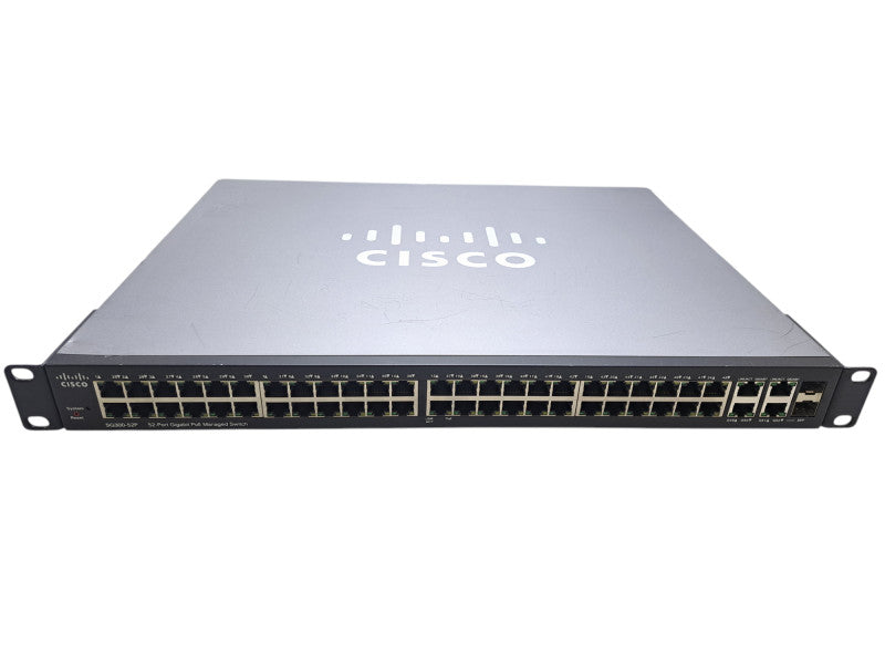Cisco SG300-52P-K9 V04 | 52-Port Gigabit PoE Managed Switch w/ 2x SFP