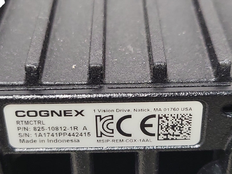 Cognex RTMCTRL 825-10812-1R 1AAL Real-Time Monitoring controller 256GB SD C _
