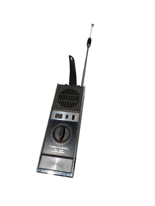 Vintage Realistic 5 Watt 23 Channel All-Crystal Transceiver 4FT Antenna  =
