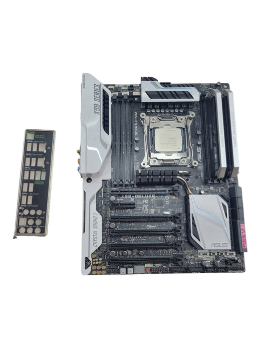 Intel Xeon E5-2630 v3 ASUS X99-DELUXE 16GB DDR4 + I/O Plate %