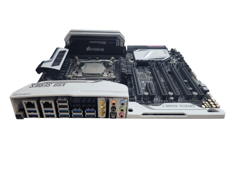 Intel Xeon E5-2630 v3 ASUS X99-DELUXE 16GB DDR4 + I/O Plate %