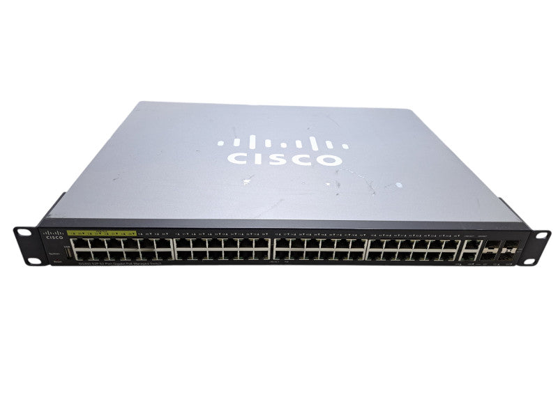 Cisco SG350-52P-K9 V03 | 52-Port Gigabit PoE Managed Switch