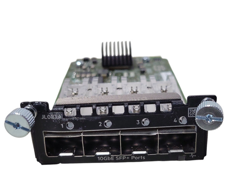 JL083A HP Aruba 4-Ports 10Gbps 3810M SFP+ Expansion Module, READ _