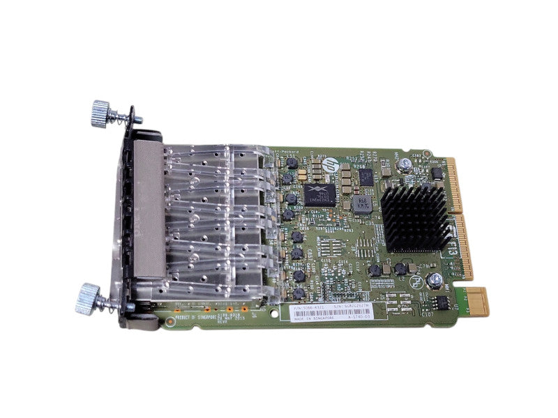 JL083A HP Aruba 4-Ports 10Gbps 3810M SFP+ Expansion Module, READ _
