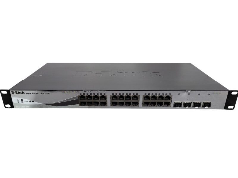 D-Link DGS-1210-28P, 28-Port Gigabit PoE 4x SFP Web Smart Switch !