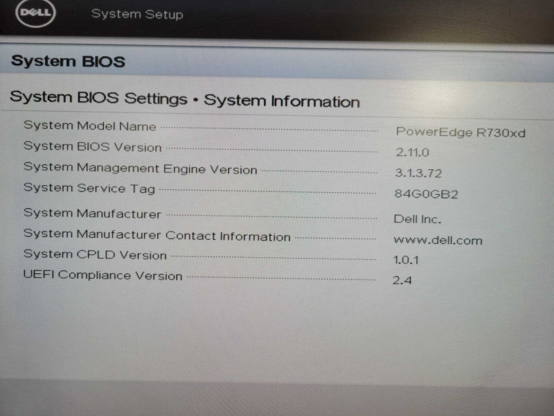 Dell PE R730xd 2U 12x3.5", 2x Xeon E5-2640 v3 @ 2.60, 32GB DDR4, H730 Mini !