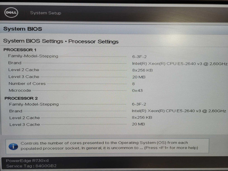 Dell PE R730xd 2U 12x3.5", 2x Xeon E5-2640 v3 @ 2.60, 32GB DDR4, H730 Mini !