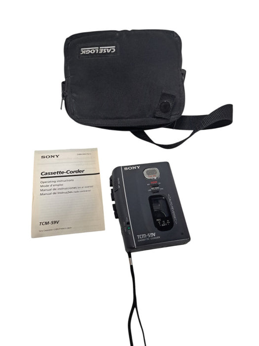 Sony TCM-59V Cassette Recorder VOR