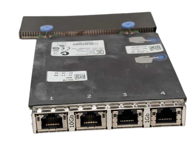 Dell Quad Port 2x 10GB 2x 1GB RJ-45 99GTM NIC for R730 R630 -
