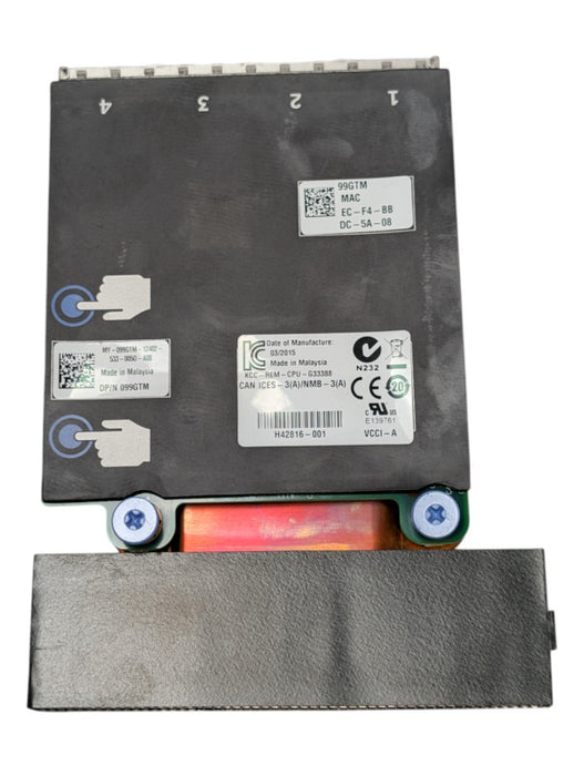 Dell Quad Port 2x 10GB 2x 1GB RJ-45 99GTM NIC for R730 R630 -