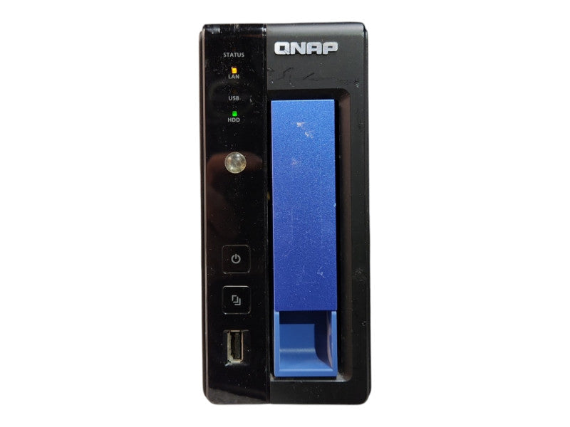 QNAP TS-119P II 1-Bay NAS 4TB HDD, No PWR