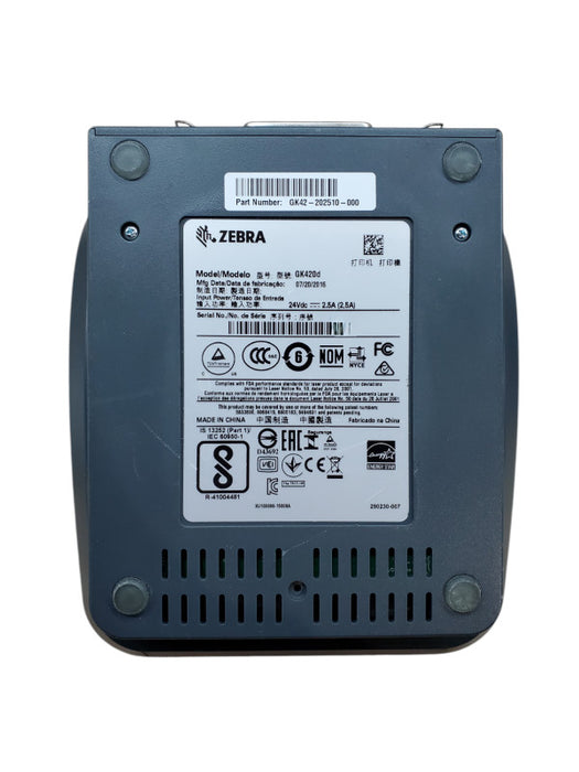 Zebra GK420d GK42-202510-000 Thermal Label Printer