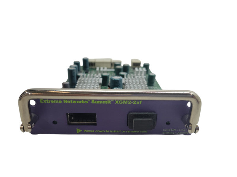 Extreme Networks Summit 16112 XGM2-2xf X450e Series 2x 10GB XFP Switch Mod Q%