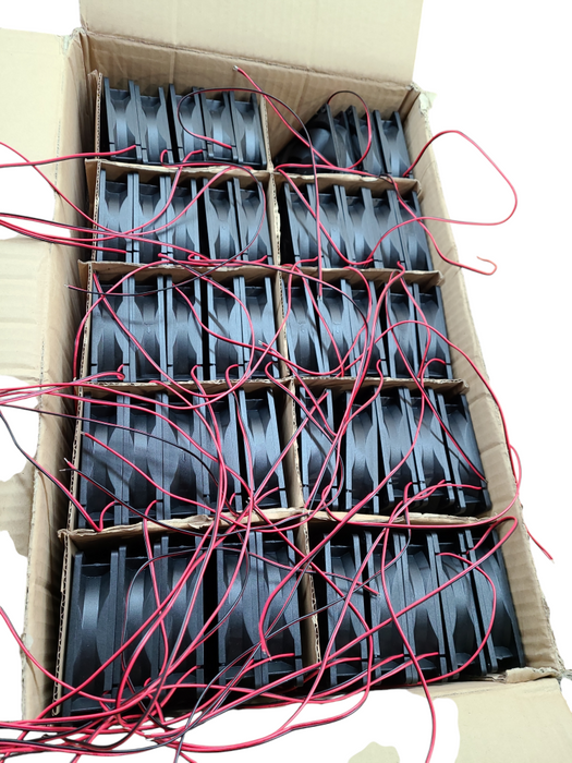 Lot of 98x COOL-COX CC9225H12SH 0.18A DC12V 2-Pin Cooling Fan