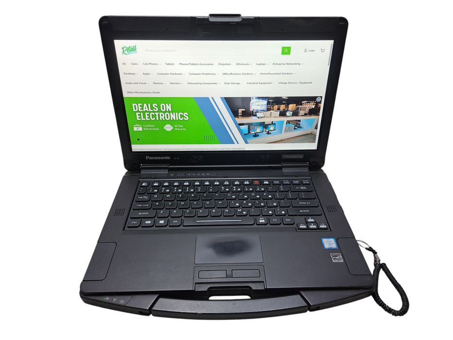 Panasonic Toughbook FZ-55 Touch | Core i5-8365U 16GB DDR4 256GB NVMe 2880HR ) Lap200