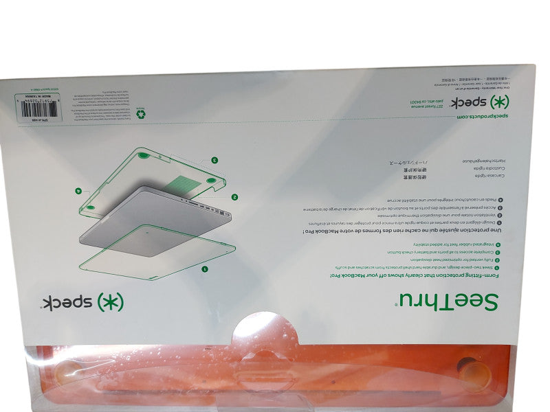 Speck - Protection - MacBook Pro 15 inch - See Thru