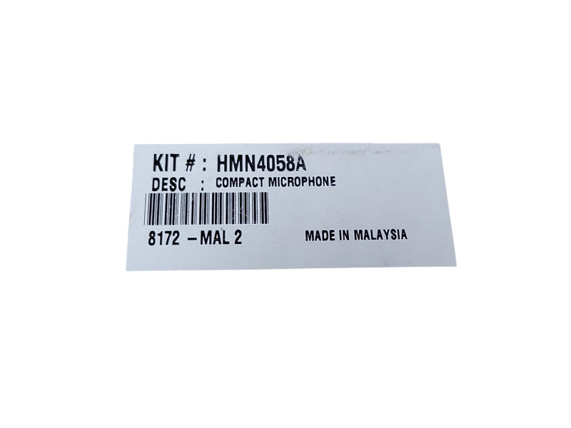 Open-Box Motorola HMN4058A compact microphone 8172-MAL 2 only Q_