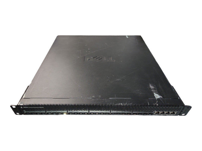 Dell PowerConnect 8024F, 24-Port 10G SFP+ Switch, 2x PSU