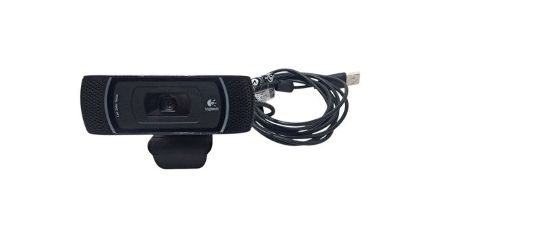 Logitech B910 Carl Zeiss Tessar Lens V-U0021 720p HD USB Webcam