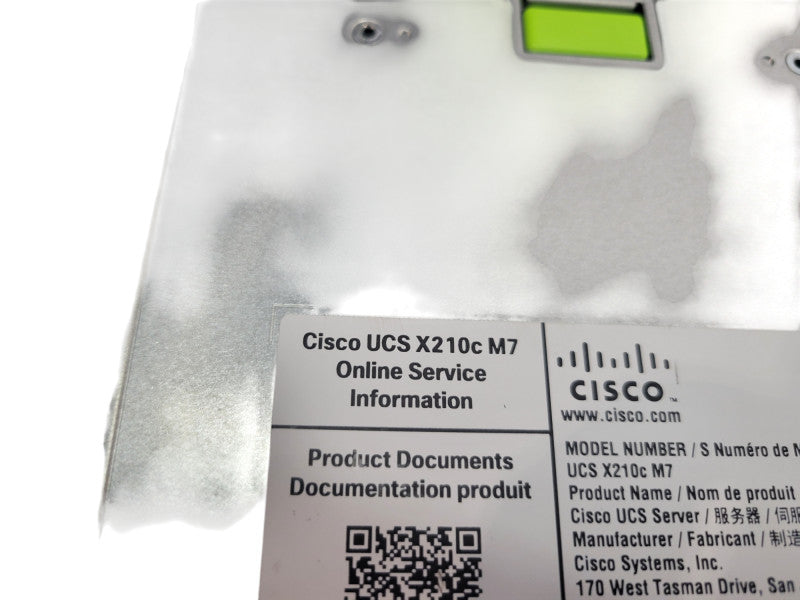 Cisco UCS X210c M7 Compute Node - Barebones  %