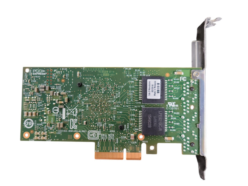 Intel i350-T4 Quad-port Gigabit NIC PCIe x4 Network Adapter Low  !
