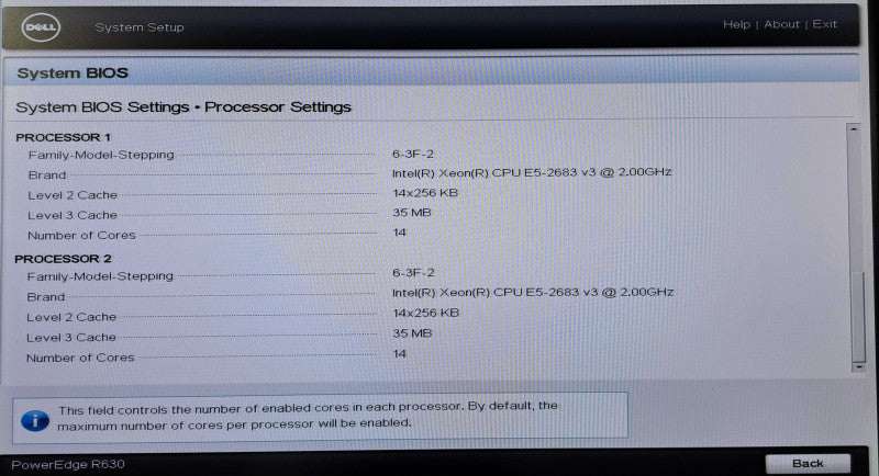 Dell R630 1U 8x 2.5" | 2x Xeon E5-2683 v3 @2.00GHz, 64GB DDR4, 10G NIC