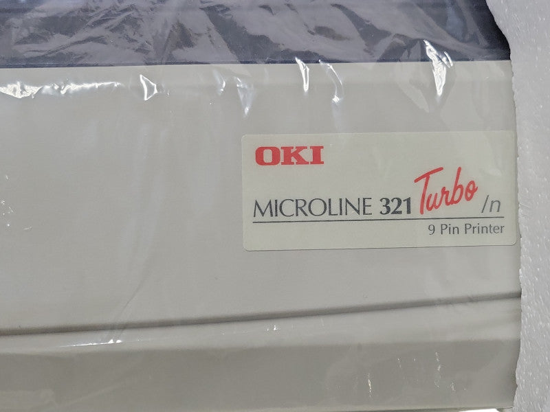 Open Box Oki MICROLINE 321 Turbo 9 Pin Dot Matrix Printer Network/USB/Paral _