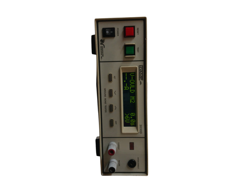 Associated Research Hyamp Jr Model 3030D Ground Bond Tester