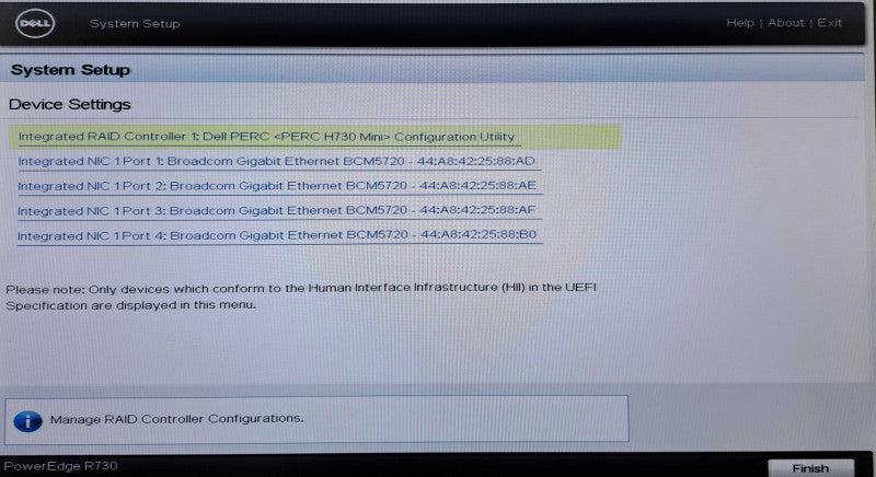 Dell R730 2U 16x 2.5" | 2x Xeon E5-2620 v3 @2.40GHz, 64GB DDR4, H730 Mini