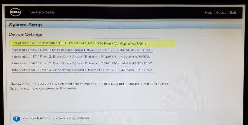 Dell PowerEdge R730 2x Xeon E5-2620 v3 64GB DDR4 H730 mini - No HDD