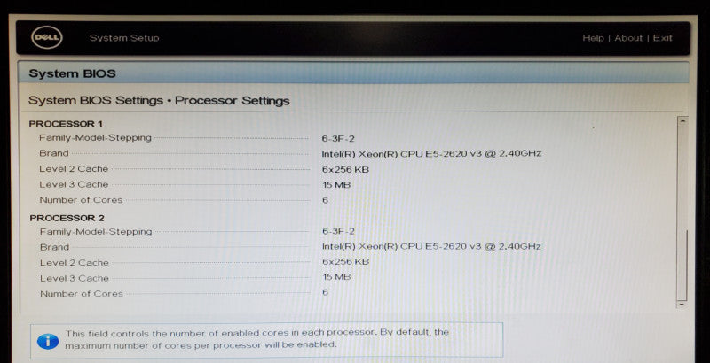 Dell PowerEdge R730 2x Xeon E5-2620 v3 64GB DDR4 H730 mini - No HDD