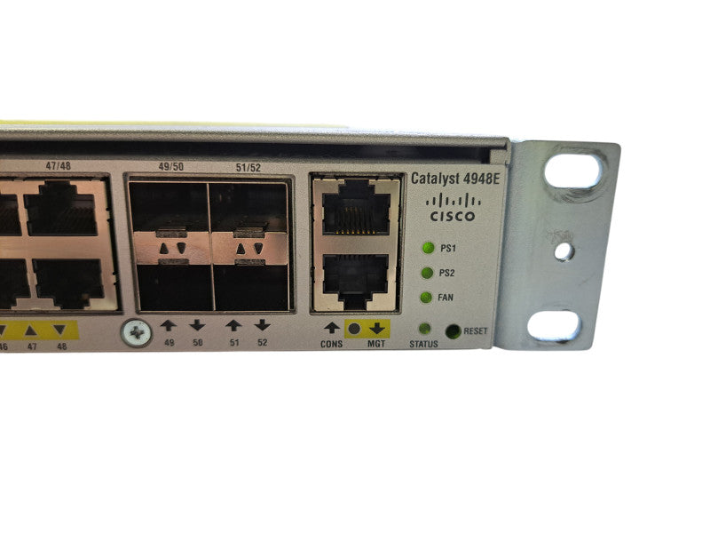 Cisco Catalyst WS-C4948E V05 | 48-Port Gigabit Switch 4x 10G SFP+ w/ 2x PSU