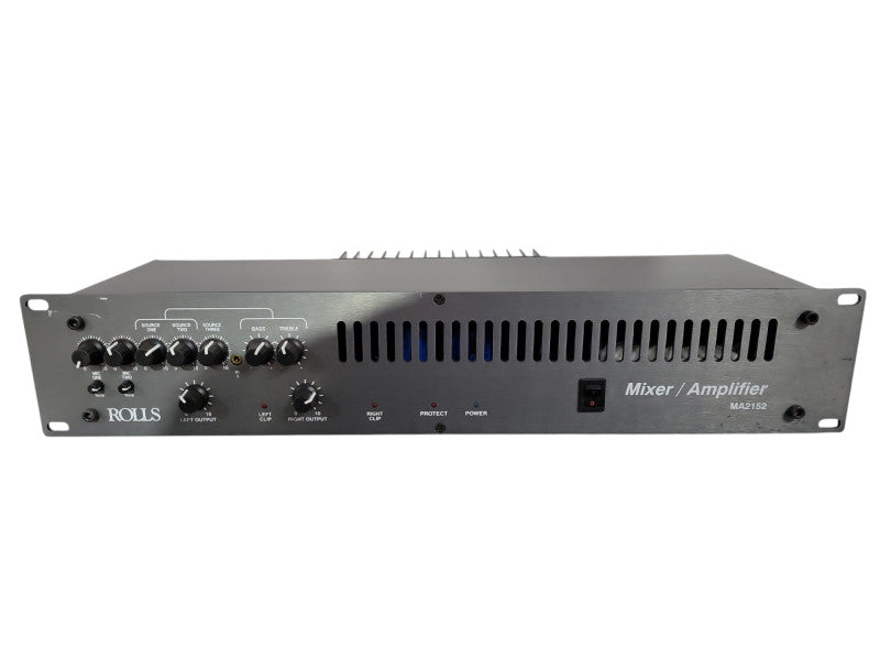 Rolls MA2152 Stereo/70v Mixer Amplifier 100w/Ch or 200w Mono !