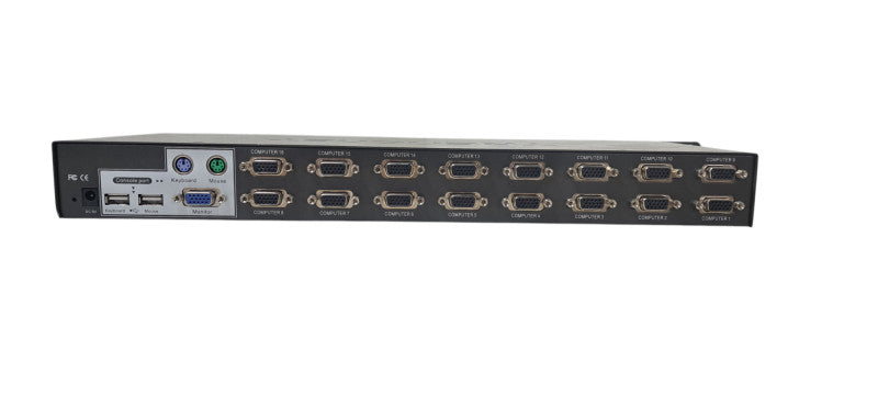TRENDnet TK (TK-1603R) 16-Ports Rack-Mountable KVM / USB Switch