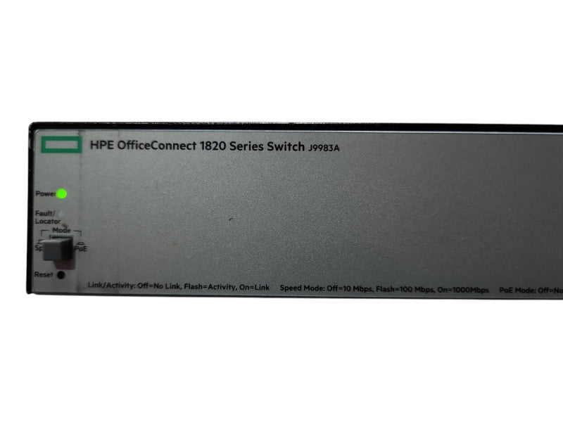 HP 1820-24G-PoE+ (185W) J9983A, 24-Port Gigabit (12x PoE+) Network Switch