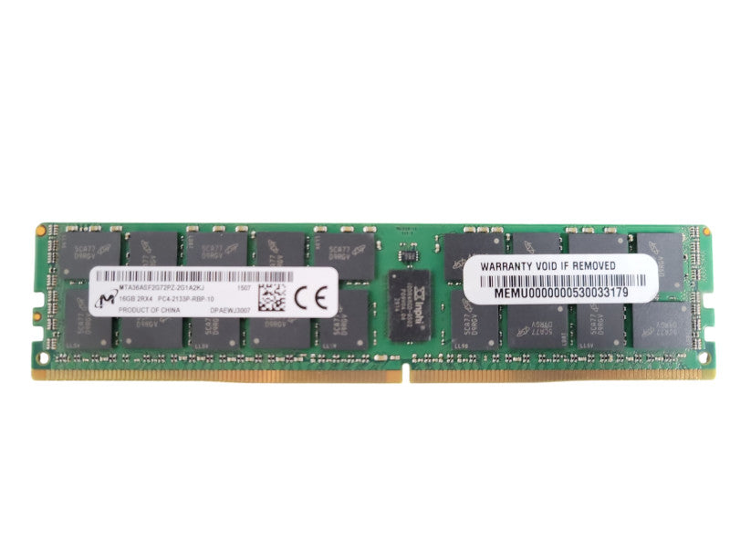 Micron 16GB 2RX4 PC4-2133P-RBP-10 Server Ram Q!