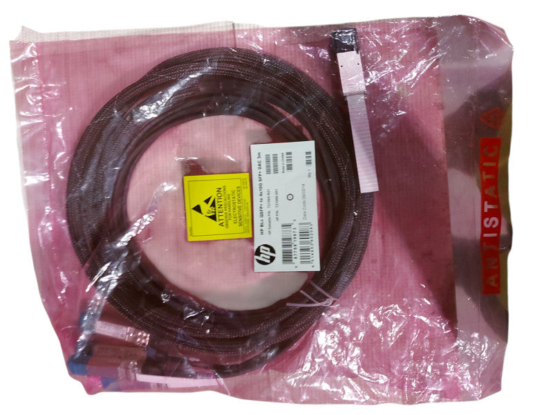 HP Bl QSFP+ to 4x10G SFP+ DAC 3m -721064-B21