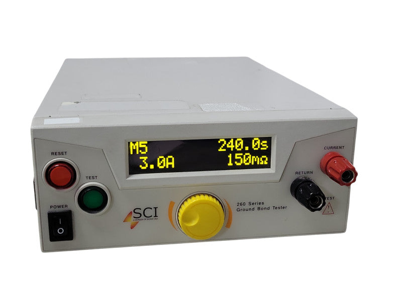 SCI 260 Series Ground Bond Tester 264, READ _