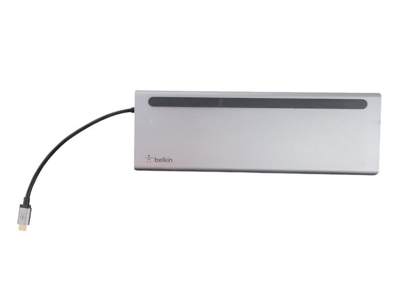 Belkin - USB-C 11-in-1 Multiport Dock - Gray  !