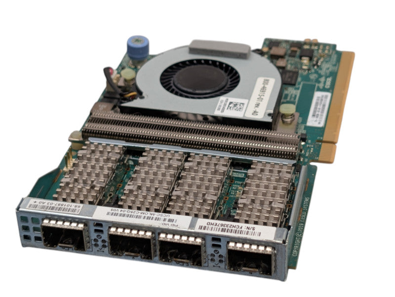Cisco 68-101887-03 UCSC-MLOM-C25Q-04 V05 25GB 4-Port Quad Network Card  -