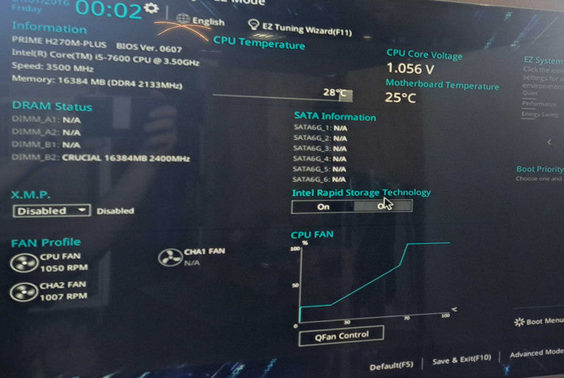 Custom PC i5-7600 CPU|16GB RAM DDR4|256gb NVMe |SEE