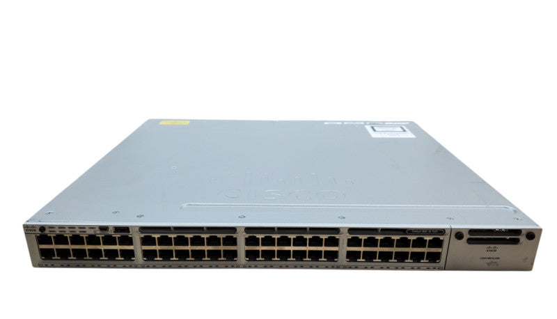 Cisco WS-C3850-48F-L V04 48-Port Gigabit PoE+ Network Switch *read*