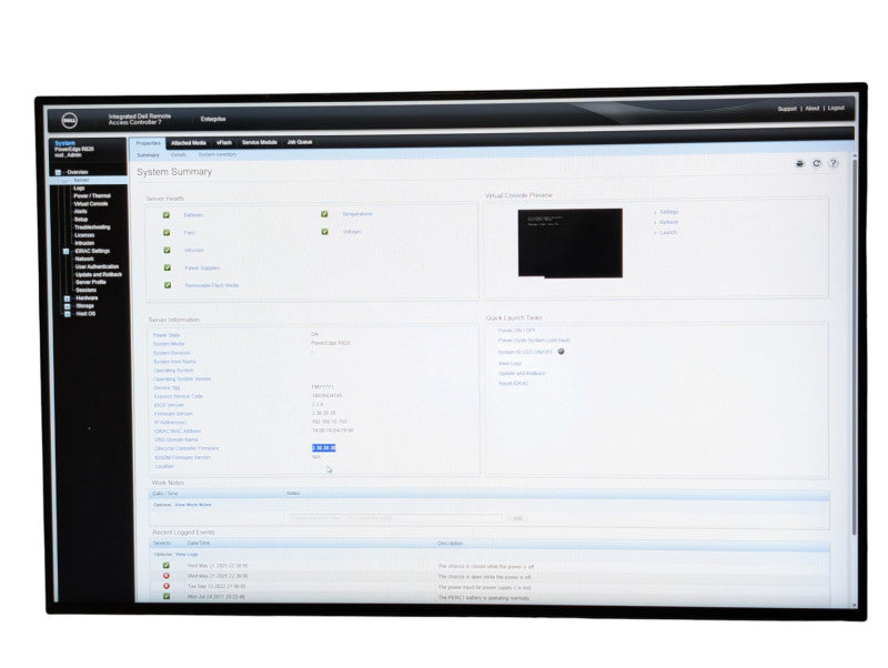 DELL PowerEdge R820 4x Intel Xeon E5-4620 0 256GB RAM  -