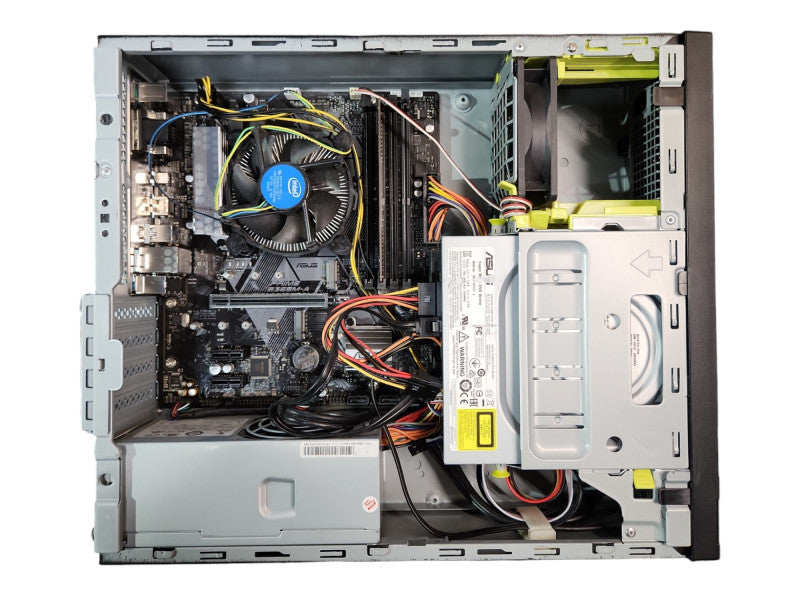 Custom PC, ASUS PRIME B365M-A, i3-9100 3.60GHz, 8GB DDR4, No HDD