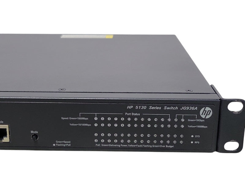 HPE JG936A 5130-24G-PoE+-4SFP+ (370W) Ei Switch Q_