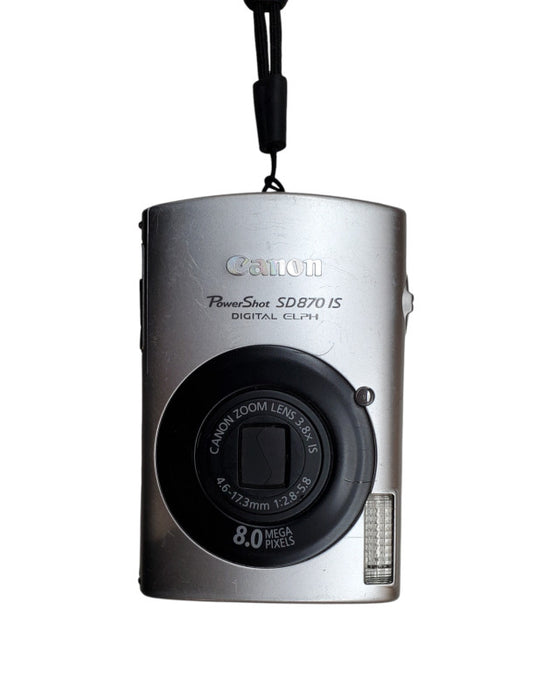 Canon PowerShot SD870 IS Digital ELPH 8.0MP Digital Camera + Battery