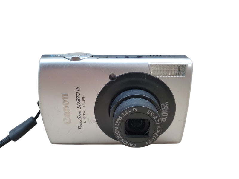 Canon PowerShot SD870 IS Digital ELPH 8.0MP Digital Camera + Battery