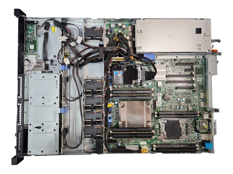 Dell PE R430 1U 8x2.5", Xeon E5-2630 v3, 64GB DDR4, H730 Mini, 1x 550W PSU